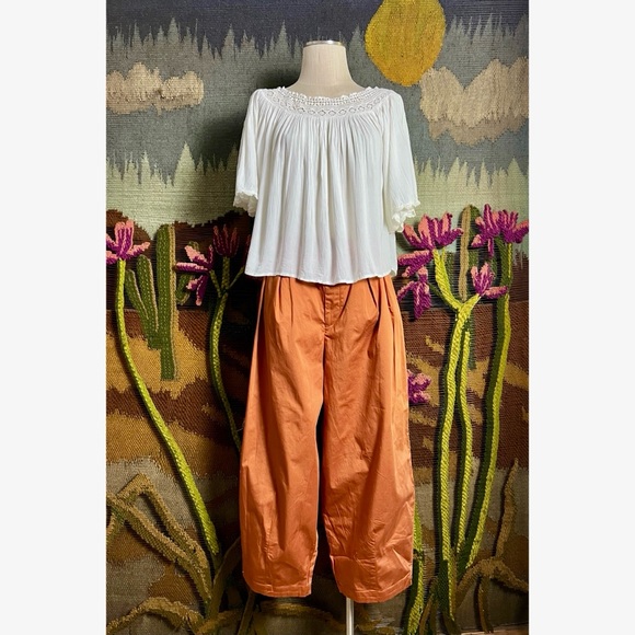 Anthropologie Gauzy Swing Top XS - Picture 2 of 16